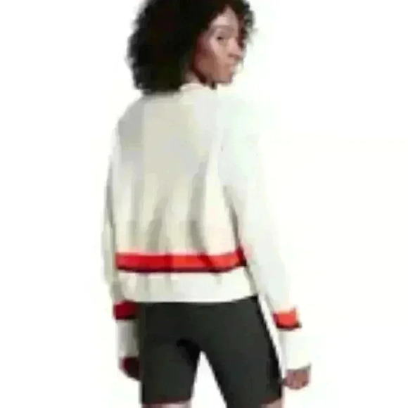 ATHLETA Trailhead Colorblock Merino Wool Cropped Sweater Size XS - Picture 3 of 8